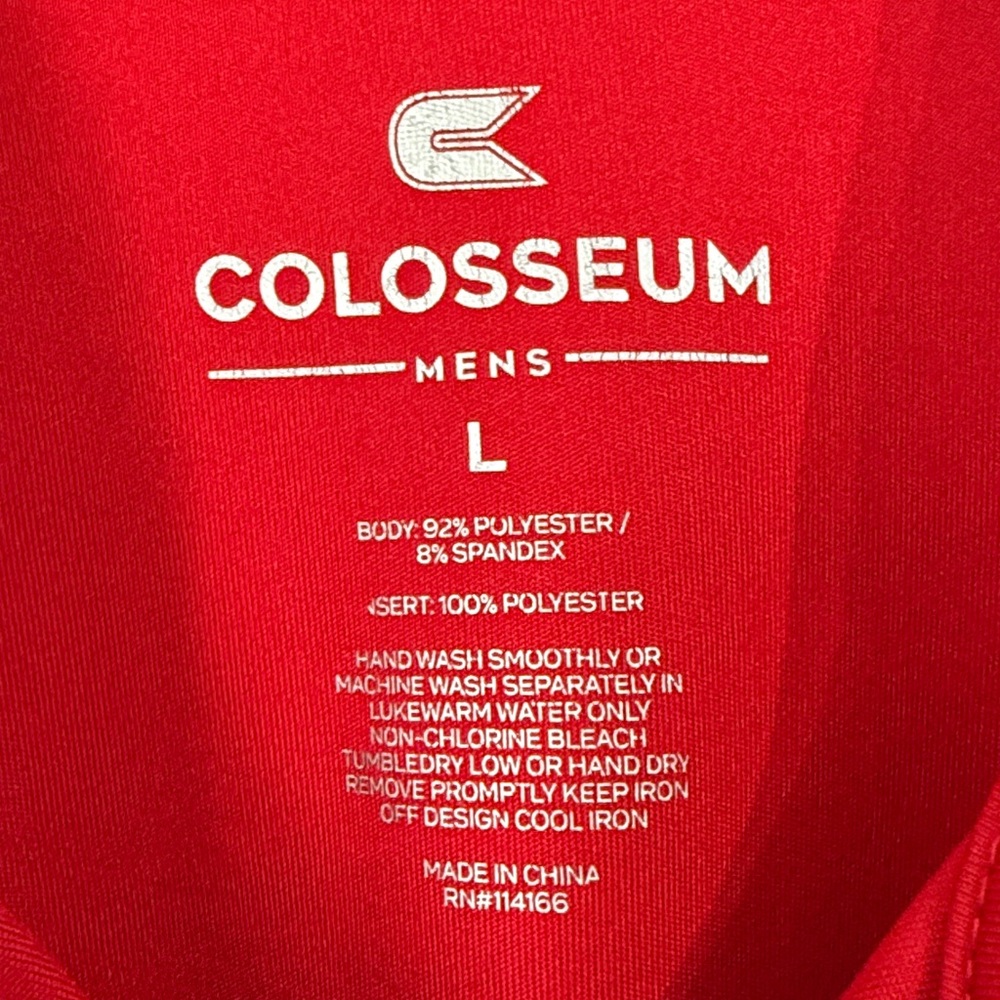 OHIO STATE BUCKEYES Polo Shirt Mens Large Short Sleeve Colosseum Adult - Picture 5 of 9